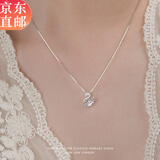 Warme Farben小天鹅项链女优雅百搭锁骨链女高级感吊坠实用女神节礼物送老婆 天鹅项链-银色