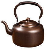 赛可优铜茶壶 纯铜壶铜壶烧水壶老式家用纯铜紫加厚手工复古茶加汤壶大 仿古加厚【明火】 5L