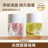 LEC日本进口厕所除臭神器卫生间香薰浴室除去异味持久留香空气清新剂 【2瓶实惠装】沁人橘香+优雅花香