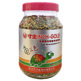 寸金龟三色龟饲料 小宠乌龟粮 龟食 黄缘闭合龟粮 水龟两栖龟通用龟粮 适合背甲9CM以上龟三色800G*1罐