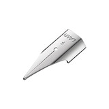 LAMY 德国原装进口凌美墨囊钢笔 吸墨器签字圆珠笔恒星墨水笔芯墨水胆 z50银色F笔尖 0.5-0.7mm