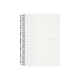 LIHIT LAB.日本LIHIT LAB.喜利HIRAKUNO方格活页线圈本简约大方记事本笔记本商务办公用品学生文具 B6白