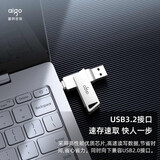 爱国者（aigo）Type-C双接口USB3.2手机U盘U350高速传输 安卓苹果笔记本电脑时尚存储个性定制大容量车载系统优盘 【64G】IPX8防水 支持IOS安卓鸿蒙系统