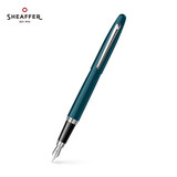 犀飞利（sheaffer） 钢笔 VFM系列 商务办公书法练字文具墨水礼盒签字笔 生日节日礼物 钢笔 孔雀绿白夹