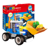 布鲁可 积木大颗粒拼装百变布鲁克小队搭建玩具3-6岁儿童礼物 百变推土机（拼搭版）