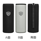 膳魔师（THERMOS） 保温杯FFX-500原装杯套带提绳便携防摔通用手提袋JNL/JNR-602 带提手黑灰两面用500-600适用