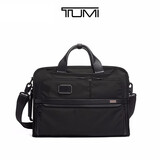 TUMI/途明Alpha 3男士公文包通勤斜挎包双肩包单肩包【男士礼物】 黑色/02603182D3 中包