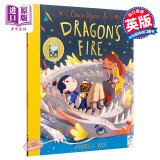 Beatrice Blue Once Upon a Dragon Fire 英文原版 3-6岁