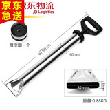 脉秀 水泥砂浆灌浆器填缝工具枪注浆机防盗门窗外墙墙壁石缝塞缝勾缝神器手动工具不锈钢圆扁 嘴多功能耐用 优质不锈钢【扁嘴款】+收藏送原装皮芯