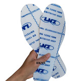 HKNS凯夫拉防刺鞋垫硬鞋垫钢鞋垫工地防扎防钉防穿刺劳保鞋防刺穿鞋垫 1双-3mm轻薄防刺-印字 42码