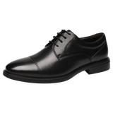 【95成新】京东京造【万里行系列】男士三接头商务休闲正装鞋皮鞋婚鞋男黑色42  