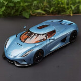 奥图亚（AUTOART） AUTOart奥拓 1:18 柯尼塞格 KOENIGSEGG REGERA 汽车模型车模 柯尼塞格 REGERA 银蓝色 79028