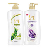 舒蕾洗发水蚕丝丝质顺滑山茶花绿茶籽牛奶薰衣草水莲清爽润肤洗发露 绿茶洗发露600+薰衣草沐浴露600