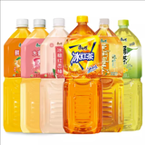 康师傅大瓶饮料2L*2瓶/6瓶冰红茶绿茶水晶葡金桔柠檬酸梅汤混合果味饮料 随机混合口味 2L*6瓶