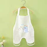 流贝肚兜婴儿夏天幼儿棉纱布连腿肚兜新生儿护肚男女宝宝夏季薄款 钓鱼龙 59码【0-3个月】 建议身高52-60cm