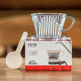 卡丽塔（Kalita）日本进口咖啡滤杯扇形手冲过滤器户外露营便携咖啡器具 101滤杯（适合1～2人用）
