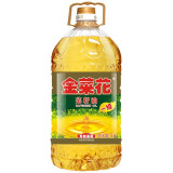 金菜花 一级菜籽油5L 非转基因植物食用油物理压榨菜籽油