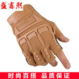 盛赛熙海豹战术半指手套男士骑行户外运动健身训练搏击格斗 沙色 均码