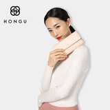 红谷（HONGU）新款女士钱包女长款牛皮钱包钱夹长三折女款钱包手拿包 粉红色