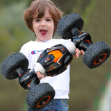 京达玩具儿童遥控汽车变形四驱攀爬扭变电动赛车模型玩具男孩生日新年圣诞节礼物