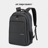 VICTORIATOURIST双肩包笔记本电脑包17.3英寸游戏本背包大容量书包9006加大版黑色