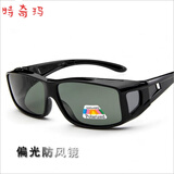 特奇玛夜视镜 红外夜视眼镜防远光高清夜视镜男女司机太阳镜高清偏光防风护目太阳镜 高清白天专用【偏光】