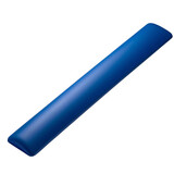 SANWA SUPPLY 人体工学键盘托 键盘手腕垫 机械键盘腕托 鼠标垫护腕 底部防滑 GELPN XLBK 蓝色XL号 超长腕托