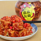 曾姐 豆腐乳湖南新化白溪特产香辣手工霉豆腐红方无油腐乳特辣豆腐卤 450克腐乳中辣塑料坛装