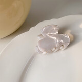 清晨的星星 韩国醋酸豹纹发夹女小号后脑勺抓夹ins复古法式发卡发抓精致夹子