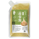 网尚蒜蓉酱500克蒜泥辣酱烧烤生蚝小龙虾调料商用烤茄子花甲扇贝酱料 原味