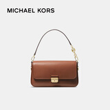 迈克.科尔斯（MICHAEL KORS）女神节礼物Bradshaw腋下法棍包单肩包棕色30S1G2BL1L