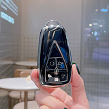 适用长安cs75plus车钥匙套univ逸动plus cs55 cs35逸达unit欧尚z6 长安A款4键-黑套 注意区分按键数量