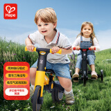 Hape(德国)儿童滑行车骑行踏行平衡车黄黑男孩玩具节日女孩礼物E8467