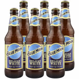 HB原装进口 小麦啤酒精酿啤酒布鲁姆比利时风味小麦白啤酒瓶装整箱 蓝月啤酒 330mL 6瓶