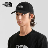 北面（The North Face）运动帽男女通用款25春季新款户外休闲遮阳防护鸭舌帽4VSV KY4/25年新款 黑色 OS/均码