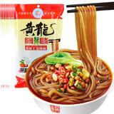 黄龙酸辣粉丝248g10袋装红薯粗粉四川特产方便食品小吃即泡速食