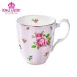 ROYAL ALBERT 英国皇家阿尔伯特骨瓷杯马克杯茶杯古典欧式咖啡杯礼盒单只装 新皇家粉玫瑰