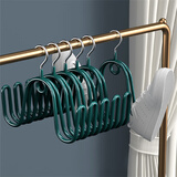 法洁诺（FAJIENUO）家用宿舍神器防风晾晒鞋架阳台挂鞋钩窗外室外晾晒鞋架 晒鞋神器 【孔雀蓝】 4个装【情侣用】