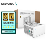 九州风神（DEEPCOOL)DQ850M-V3L白色金牌电源（全日系大电容/智慧启停/主动PFC/双CPU供电/全模组）