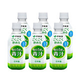 伊藤园日本进口青汁无粉末感抹茶味膳食纤维 大麦若叶维C青汁饮料 350g*6瓶