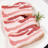 精气神 国产无抗山黑猪五花肉400g 冷冻带皮五花肉猪五花烤肉 黑猪肉