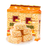 精益珍 蛋酥沙琪玛袋装 萨其马营养早餐办公室下午茶点心宅家休闲零食 芝麻608gx2袋【36包】