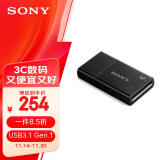 索尼（SONY）MRW-S1 支持UHS-I和UHS-II SD卡读卡器 USB3.1(Gen 1)端口