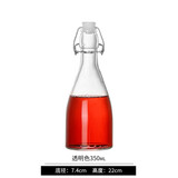 喜碧泡酒瓶酿酒玻璃空瓶子高密封瓶带盖葡萄装红白酒适用食品级酵素瓶 温顿350ML*1