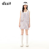 DZZIT【爆款补单】花包小香裙地素夏季粗花呢小香风吊带背心连衣裙 花色（批次2） XS