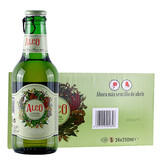 阿尔寇（ALCO）葡萄牙原装原瓶进口阿尔寇啤酒250毫升玻璃瓶装 阿尔寇黄啤 250mL 24瓶