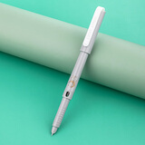 英雄（HERO）钢笔铱金笔小学生三年级正姿练字笔签字笔墨水笔 灰色 暗尖EF