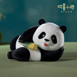 铜师傅《熊猫宝宝》花花和叶萌兰欢喜小将 可爱大国宝周边 公仔工艺礼品 熊猫和叶