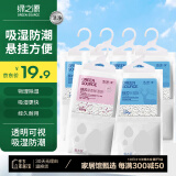 绿之源 可挂式250g*（5+1赠品)袋回南天除湿袋干燥剂除湿桶玫瑰除湿袋