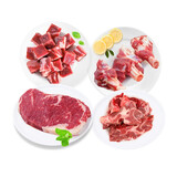 京鲜生 青海牛肉礼盒 398型（4种肉类搭配）